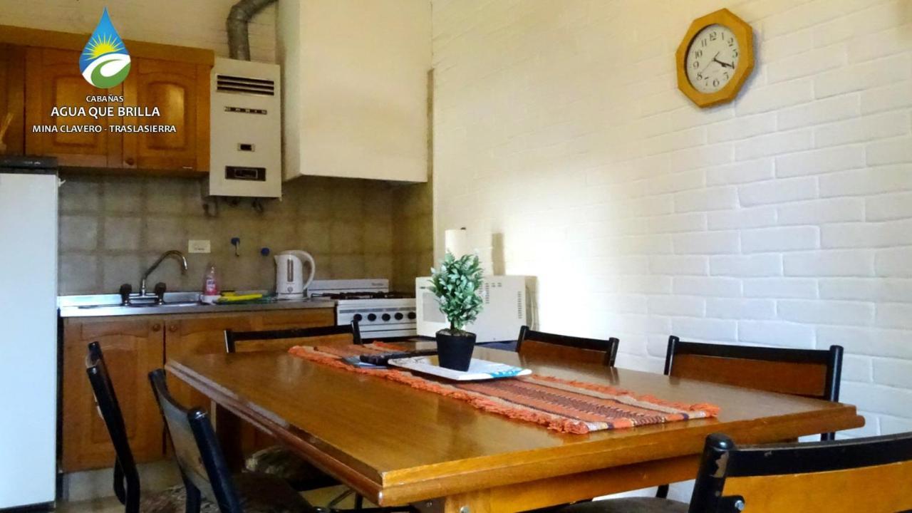 Cabanas Agua Que Brilla Mina Clavero Esterno foto